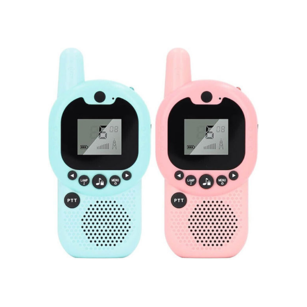 Παιδικά Walkie Talkie με Εμβέλεια 3000m Ροζ - Μπλε