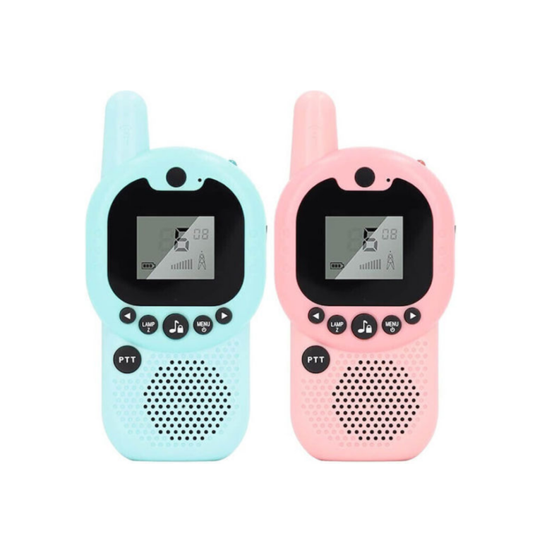 Παιδικά Walkie Talkie με Εμβέλεια 3000m Ροζ - Μπλε