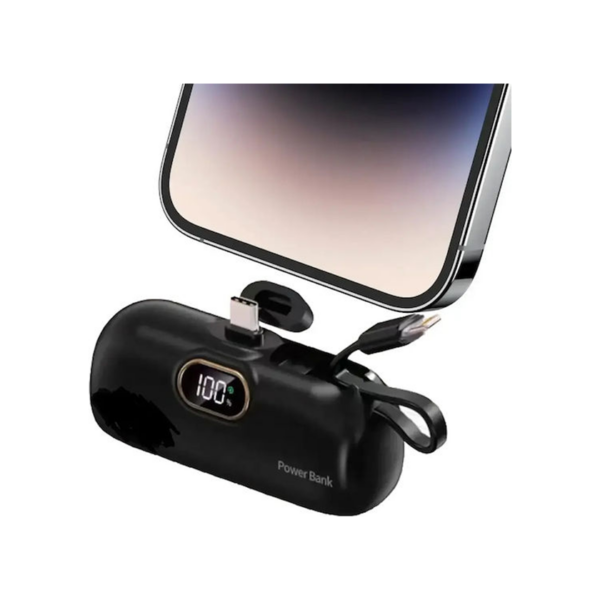 Power Bank 6500mAh Μαύρο Andowl