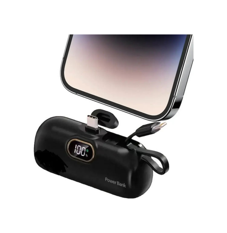 Power Bank 6500mAh Μαύρο Andowl