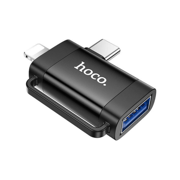 Αντάπτορας OTG USB-C / Lightning σε USB-A Hoco