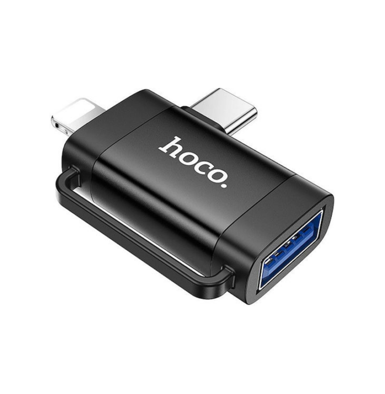 Αντάπτορας OTG USB-C / Lightning σε USB-A Hoco