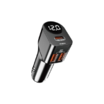 Φορτιστής Αυτοκινήτου Μαύρος Moxom MX-VC17