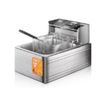 Φριτέζα Λαδιού Raf από Ανοξείδωτο Χάλυβα 2500W 5,5L