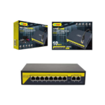 Διακόπτης Poe Δικτύου 10 Θύρες 100μ 100mbps