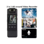 Κάμερα Σώματος 4K WiFi με Περιστροφή 180° & Οθόνη LCD