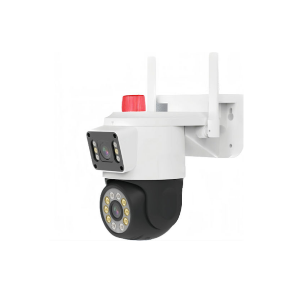 Διπλή Κάμερα WiFi Jortan Λευκό/Μαύρο