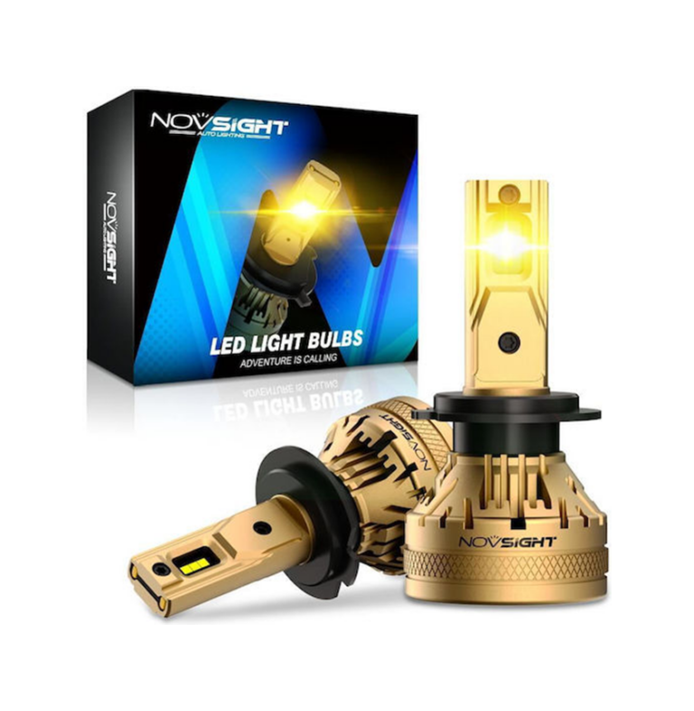Λάμπες Αυτοκινήτου & Μοτοσυκλέτας H7 Θερμό Λευκό NovSight