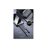 PowerBank 12000mAh με Ενσωματωμένα Καλώδια & Οθόνη LED