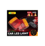 Σετ Ασύρματα Μαγνητικά LED Stop και Φλας Για Φορτηγά