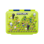 Stor: Minecraft Isometric Stainless Steel Clamp Rectangular Sandwich Box (1100ml) (40496)