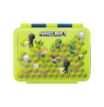Stor: Minecraft Isometric Stainless Steel Clamp Rectangular Sandwich Box (1100ml) (40496)